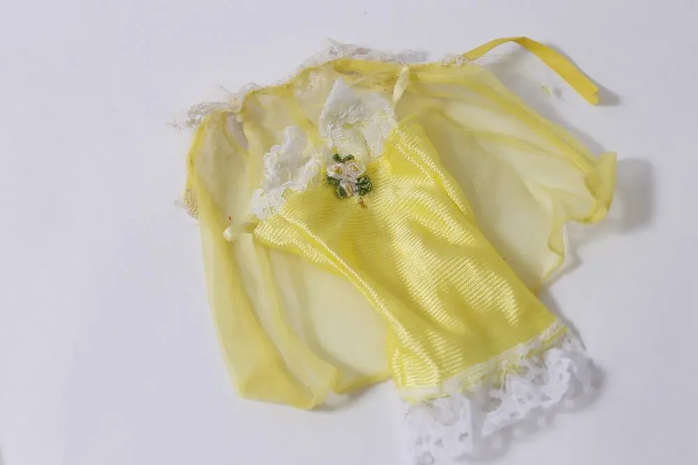 1973 Barbie Sunny Sleep Ins 3348 Rare Yellow Doll Clothing FLAW ~ 260622-WH 1356